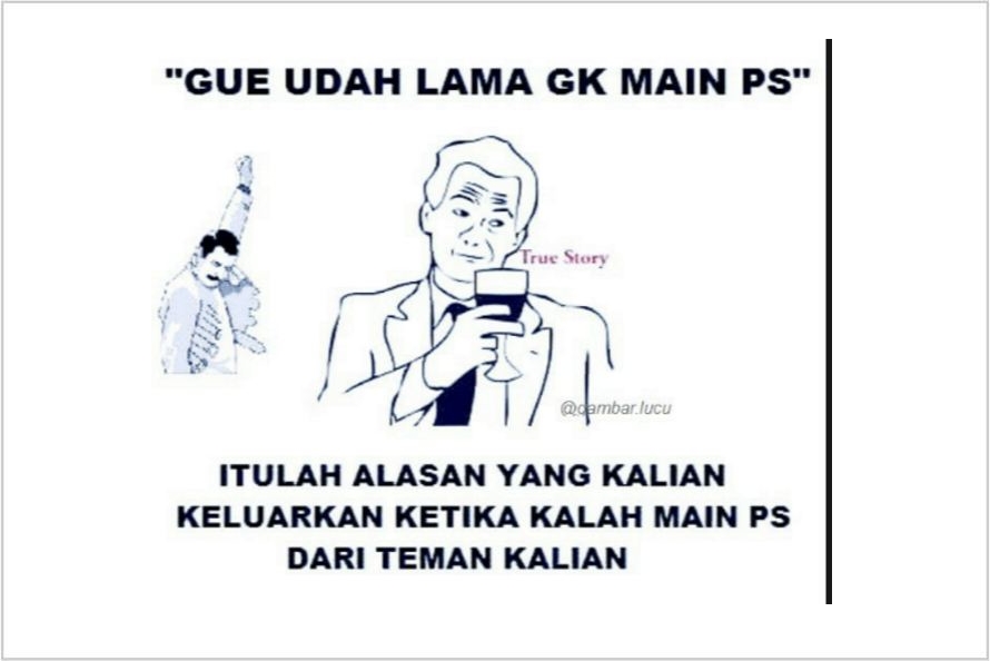Meme Lucu Alasan Kalah Main Ps Ini Bikin Kamu Ketawa Cekikikan Meme Lucu Alasan Kalah Main Ps Ini Bikin Kamu Ketawa Cekikikan