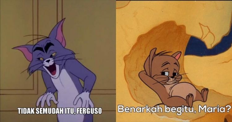 20 Meme Lucu Tom Jerry Ngobrol Ala Telenovela Ini Kocak Abis